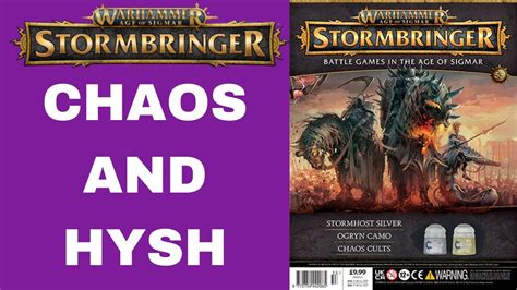 Warhammer AoS Stormbringer Issue 53 Chaos And Hysh YouTube