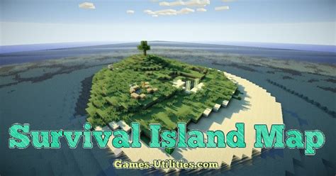 Survival Island Map For Minecraft 1205 1194 1182 1171