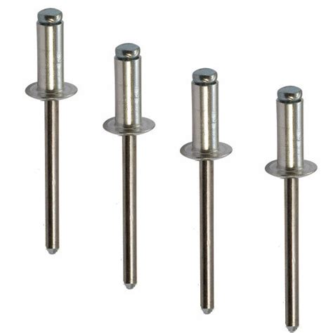 6mm Aluminium Steel Blind Dome Pop Rivets Free Delivery