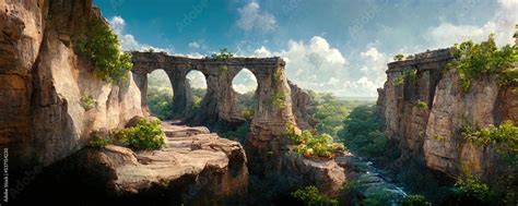 relaxed jungle desert  remains  ancient civilization  modern