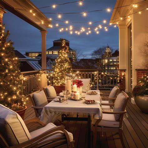 19 Festive Christmas Balcony Decorating Ideas For A Sparkling Outdoor