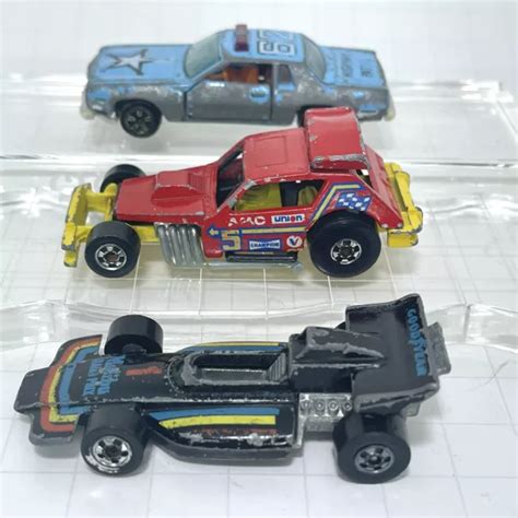 VINTAGE HOT WHEELS S S Mixed Cars Lot Greased Gremlin Kidco Highway Patrol EUR