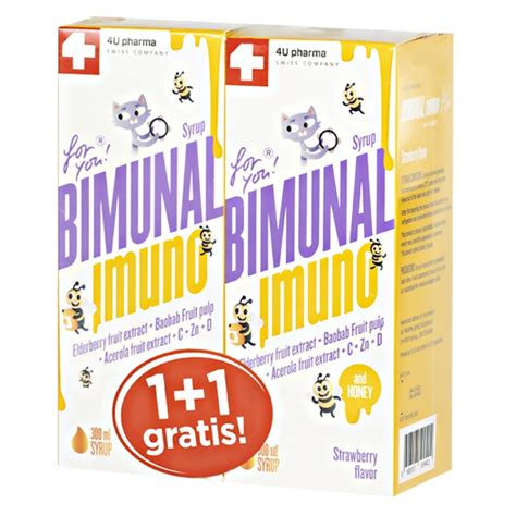 U Pharma Bimunal Imuno Sirup Ml Gratis Ml Apoteka Monis