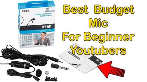 Best Budget Mic For Youtubers Best Mic Under 1000 Boya BY M1