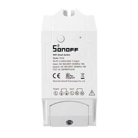 SONOFF - WIFI smart switch (15A) + temp/hum sensor input
