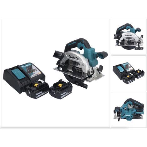 Makita Dhs Rf Scie Circulaire Portative Sans Fil V Mm