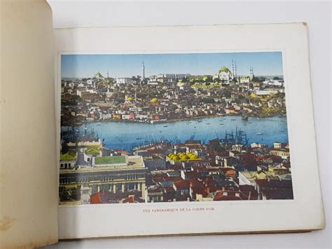 SOUVENIR DE CONSTANTINOPLE İSTANBUL YADİGARI BÜYÜK BOY KARTPOSTAL