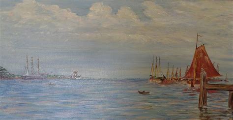 Dutch Harbor Copy Painting By Xavier Maumus Fine Art America