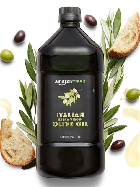 Amazonfresh Italian Extra Virgin Olive Oil 2 Liter Olive Oil Bottle Design Organic Extra