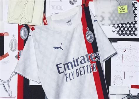 Camiseta Suplente Puma Del Ac Milan