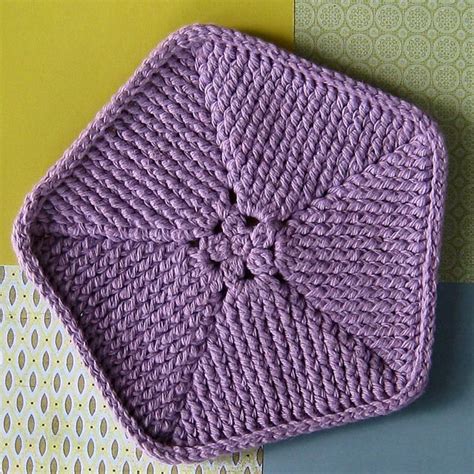 Ravelry Rebby S Pentagon Trivets Crochet Hexagon Crochet Motif