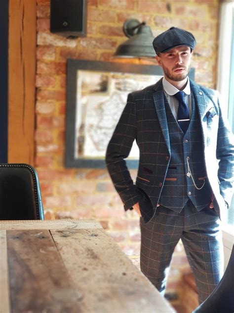 Give Your Peaky Blinder An Updated Look Party Outfit Men Wedding Outfit Men Wedding Suits Men