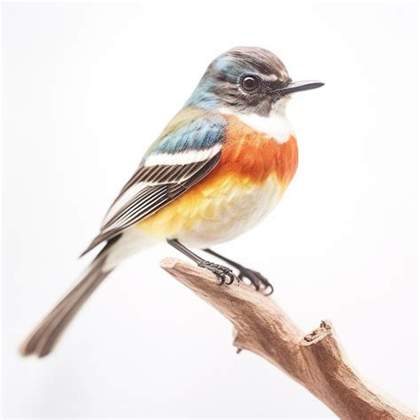 Premium AI Image | a colorful bird is sitting on a hand