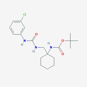 Tert Butyl N Chlorophenyl Carbamoyl Amino Methyl Cyclohexyl