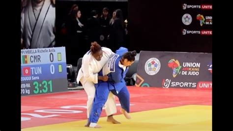 Top African Judokas Battle For Places In The Paris Olympics Youtube