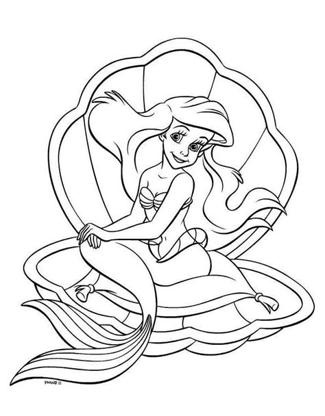 Disney Princess Ariel Coloring