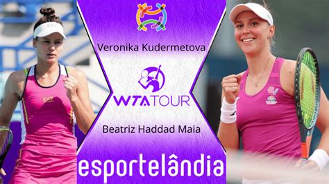 Veronika Kudermetova x Beatriz Haddad Maia Palpite e prognóstico 23