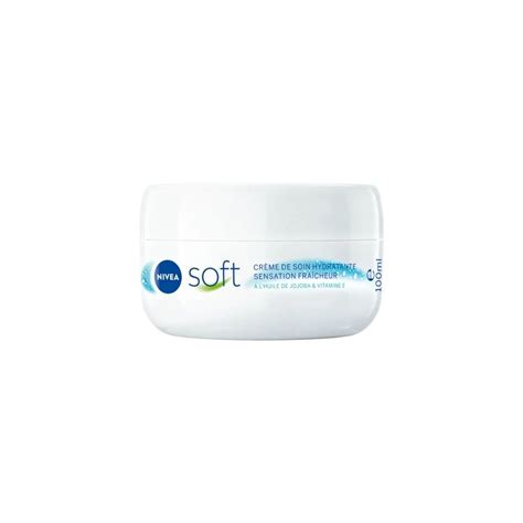 Crème Multi usage Hydratante visage corps et mains Nivea SOFT 100mL