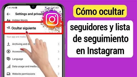 C Mo Ocultar Seguidores Y Seguidores En Instagram Ocultar