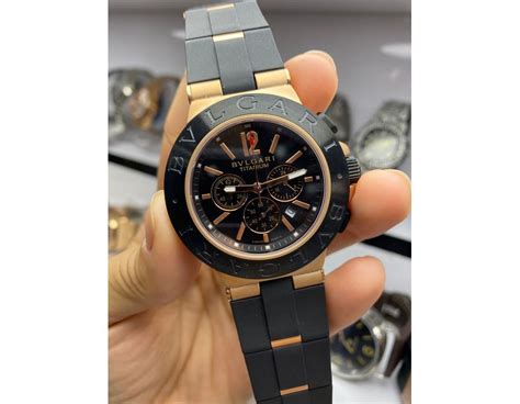 Relogio Bvlgari Titanium Borracha Cod Bvtibo Junior Rel Gios De Luxo