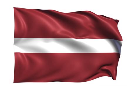 Latvia Waving Flag Realistic Transparent Background 15309657 Png