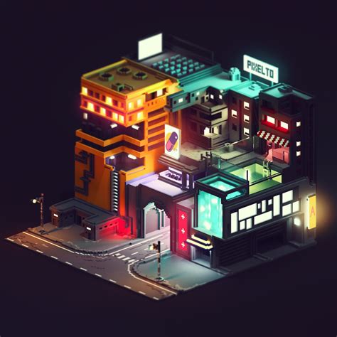 Mari - CyberPunk city