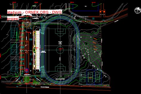 Stadyum Dwg Projesi Autocad Projeler 25776 Hot Sex Picture