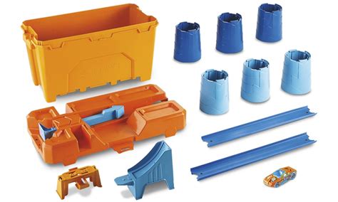 Hot Wheels Kaskaderskie Beczki Zestaw Pude Ko Pojazdy Tory I Gara E Sklep Internetowy Al To