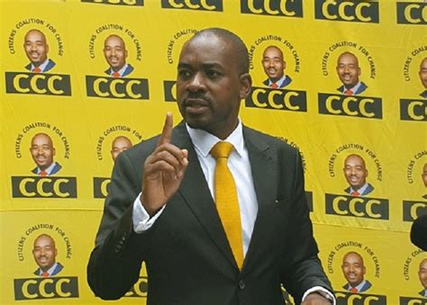 Chamisa Says Zanu Pf Is Quickening Its Exit We Knew All Their Plots