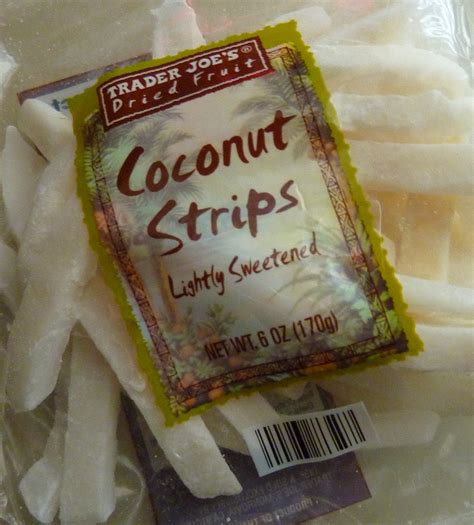 Whats Good At Trader Joes Trader Joes Coconut Strips