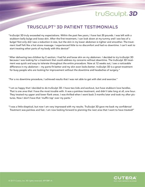 Body Sculpting With The Trusculpt 3d — Self Medical Spa