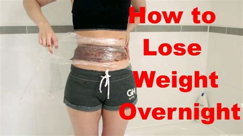 How To Lose Weight Overnight Fast Without Exercise Youtube