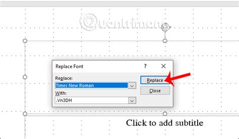 How to change the default font in PowerPoint - TipsMake.com