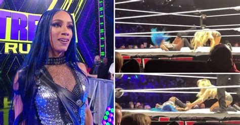Wwe Sasha Banks Gives Update After Sparking Injury Concerns With Fall
