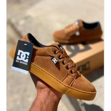 Tênis Masculino Skate Dc Pronto Para Envio Caramelo Shopee Brasil