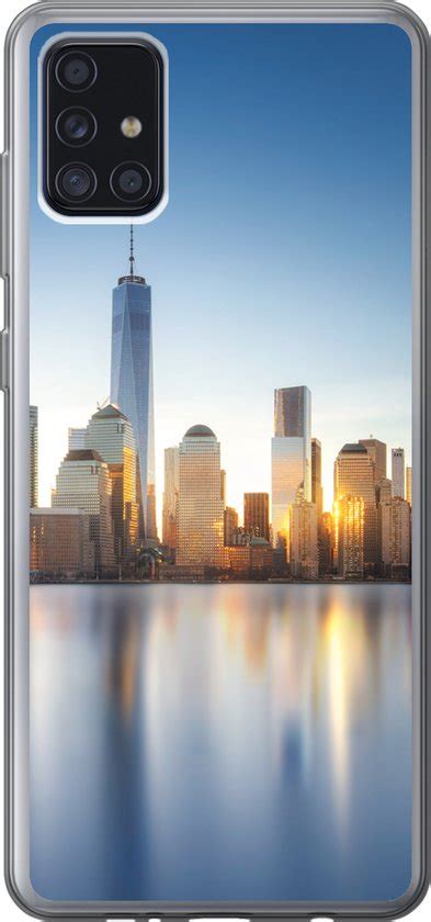 Samsung Galaxy A G Hoesje New York Skyline Reflectie