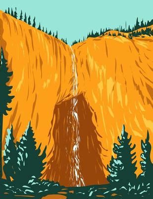 Yellowstone National Park Vector Art, Icons, and Graphics for Free Download