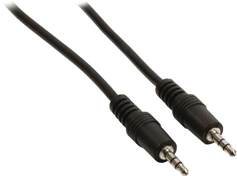 Cable de audio jack estéreo de 3 5 mm macho 3 5 mm macho de 1 00 m en