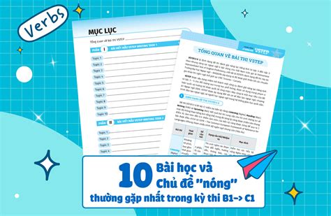 VSTEP Chinh phục kỹ năng Viết bậc B1 B2