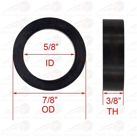 [20 Pk] Plumbing Hvac Boiler Gauge Sight Glass Epdm Rubber Gaskets 5 8 Id Ebay