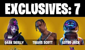 44 SKINS DARK SKULLY TRAVIS SCOTT ASTRO Fortnite Contas Fortnite