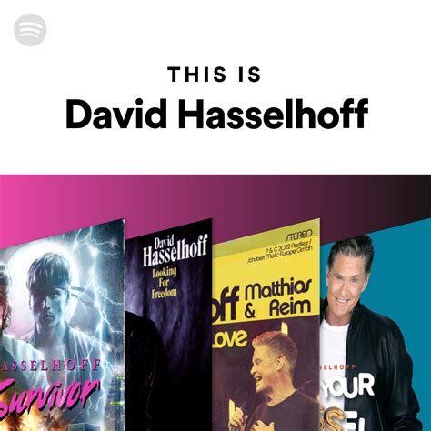 This Is David Hasselhoff Spotify Playlist