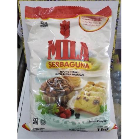 Jual Tepung Terigu Mila 1 Kg Shopee Indonesia