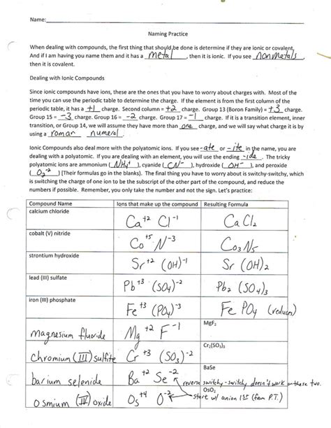 Covalent Bonding Worksheet Answers Education Template