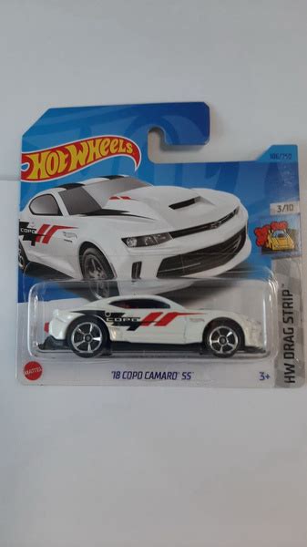 Машинка коллекционная Hot Wheels 18 COPO CAMARO SS купить с доставкой по выгодным ценам в
