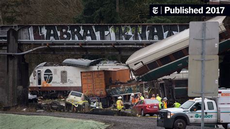 Multiple Deaths in Amtrak Train Derailment in Washington - The New York Times