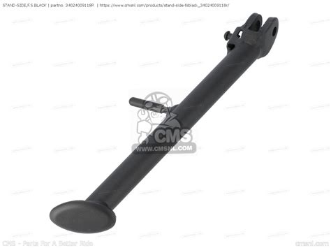 34024009118R: Stand-side,f.s.black Kawasaki - buy the 34024-0091-18R at ...