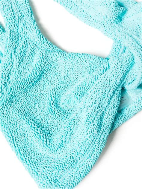 Hunza G Juno Bikini Set In Blue ModeSens