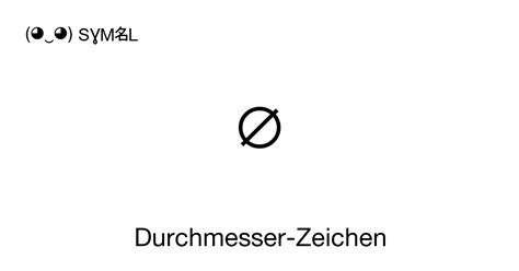 Durchmesser Zeichen Unicode Nummer U 2300 Bedeutung Erfahren Und