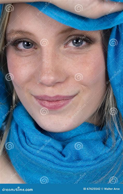 Blonde Portrait Model Stock Photo Image Of Caucasian 67625542